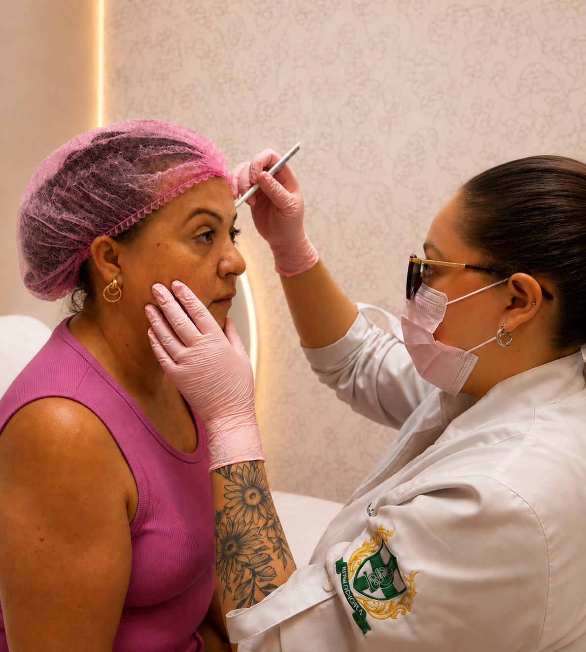 Aplicação de botox na Eclair Beauty